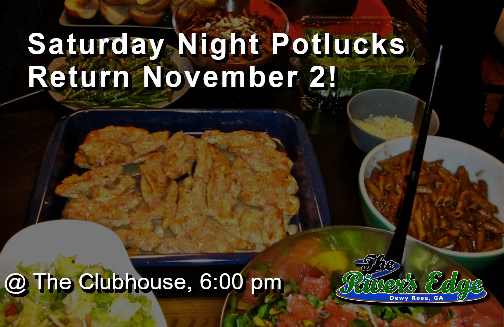 Potlucks Start Nov 2!